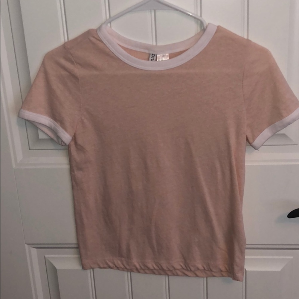 Cropped t shirt!